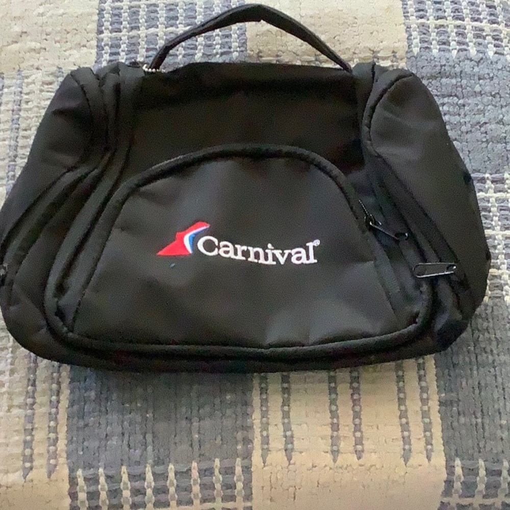 Carnival travel toiletry bag